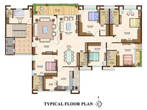 Bhk Floor Plan Floorplans Click