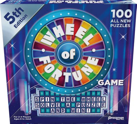 Wheel Of Fortune Game 5th Edition The Toy Box Hanover