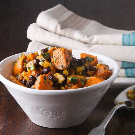 Mexican Sweet Potato And Black Bean Salad The Right Recipe