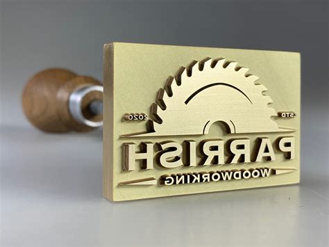 Custom Branding Iron Made Of Brass Hot Stamp T For Him Etsy