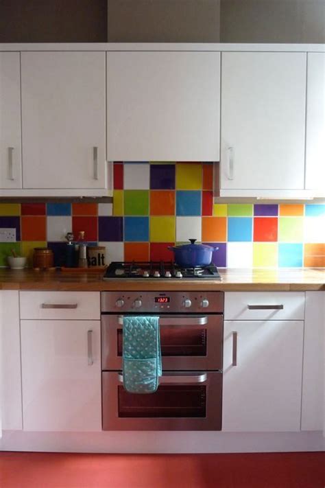 Best Of Rainbow Colors At Home 1000 In 2020 Modern Kitchen Tiles