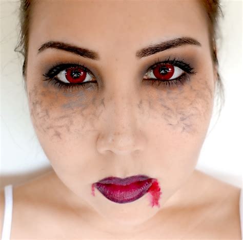 Easy Halloween Vampire Makeup Look Using Only Regular Makeup The Millennial Maven