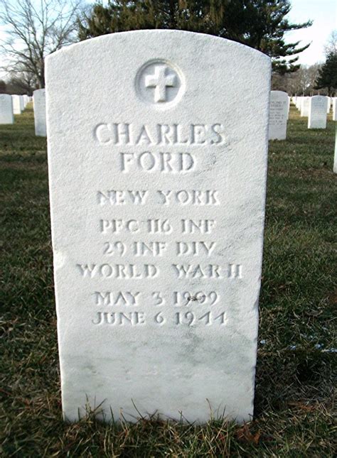 116th Infantry Regiment Roll Of Honor Pfc Charles Ford