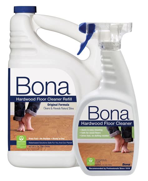 Product Of Bona Hardwood Floor Cleaner 22 Oz With 96 Oz Refill