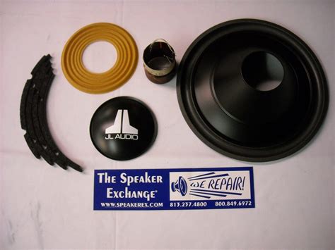 Jl Audio 12w3 D4 And 12w3v2 D4 Diy Aftermarket Recone Kit Speaker Exchange