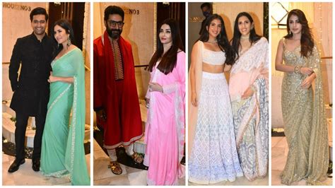 Manish Malhotras Diwali Bash Aishwarya Rai Katrina Kaif Vicky Kaushal Attend Bollywood
