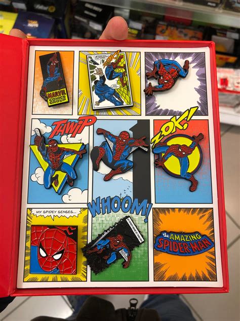 Pins Of Spiderman Marvel