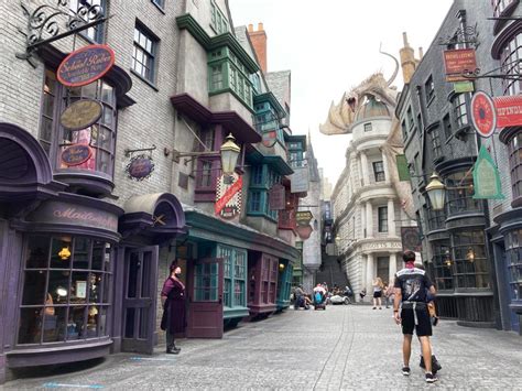 Photos Exploring The Wizarding World Of Harry Potter Diagon Alley
