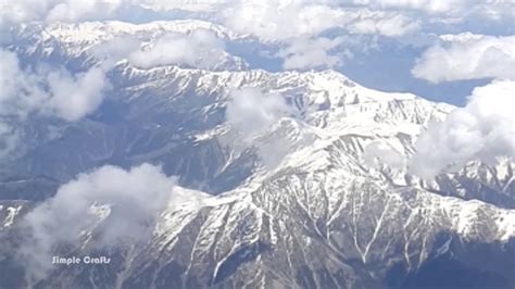 Amazing Birds Eye View Of Kashmir Beautiful Kashmir From Sky Youtube