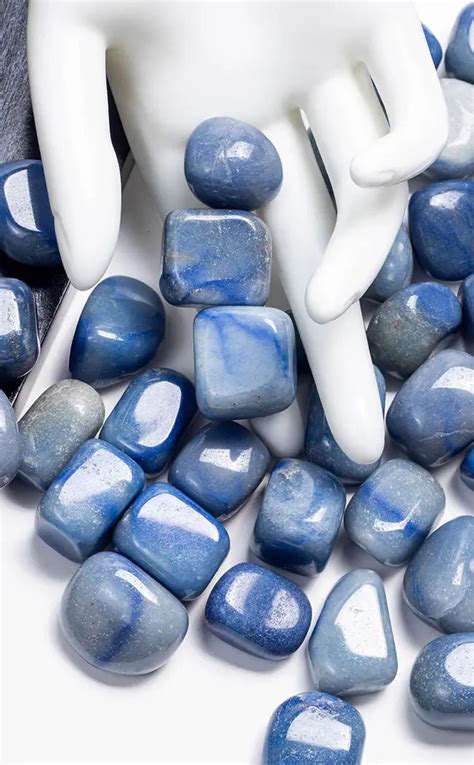 Blue Aventurine Tumbled Stones Shop Genuine Crystals In Australia