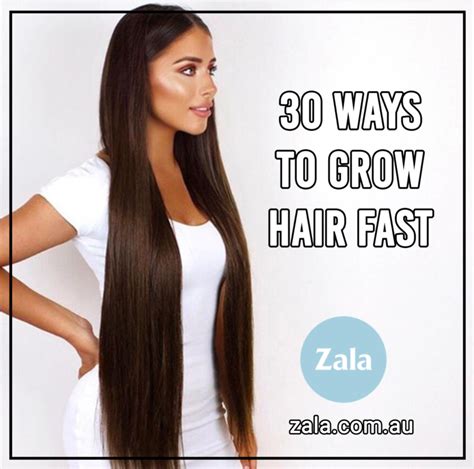 30 Ways To Grow Hair Fast Zala Us