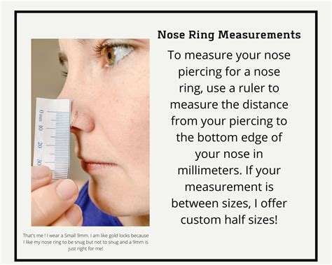Nose Hoop Sizing Pack Best Fit Nose Ring Vsco Jewelry Etsy