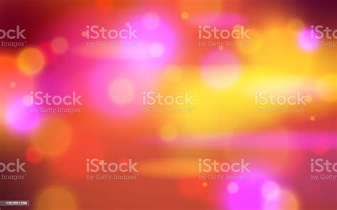 Blurred Autumn Nature Background Defocused Beyond The Window Vector