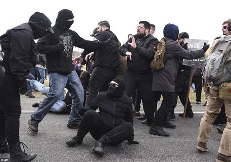 The movement has no unified structure or national leadership but has emerged in the form of local bodies nationwide, particularly on the west coast. Antifa clash with white nationalist Richard Spencer supporters | Daily Mail Online