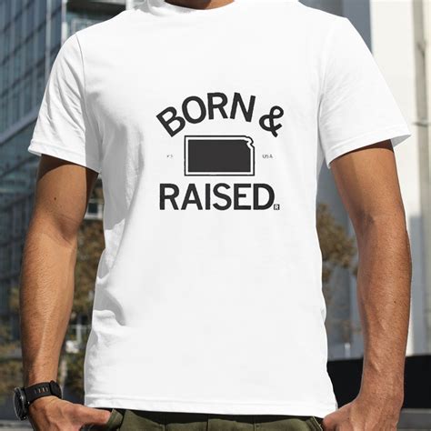Born And Raised Kansas City Shirt