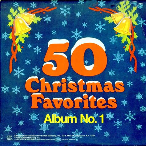 Various Artists 50 Christmas Favorites Album No 1 Music