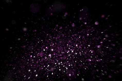 Free Blowing Glitter Purple Photoshop Overlay Gogivo