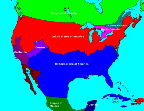North American Map Challenge Alternate History Discussion