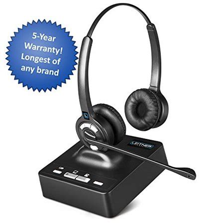Companies that deal with customer long hours on the phone demands competitive headsets. Leitner LH275 Noise-Canceling Dual-Ear Wireless Office ...