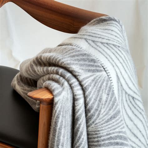 Røros Tweed Naturpledd Wool Blanket Connox