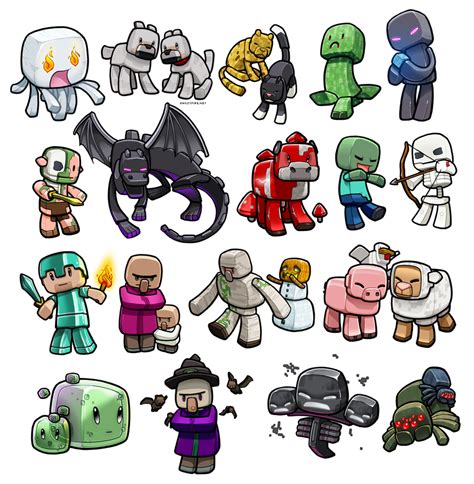 These Would Be Perfect Nursery Decorations Lil Minecraft Monsters