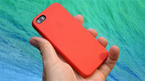 Apple Iphone 5s Leather Case Product Red Youtube