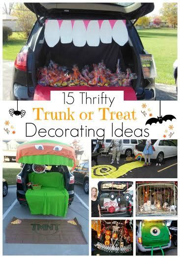 20 thrifty trunk or treat decorating ideas happy money saver