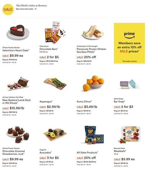 Scroll through the latest weekly ad preview above or see weekly ad previews for other stores here! Whole Foods Weekly Ad Feb 10-16 Ad and Deals ...