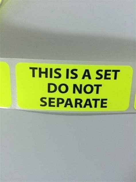 250 1 X 25 This Is A Set Do Not Separate Stickers Labels Neon Yellow New Ebay
