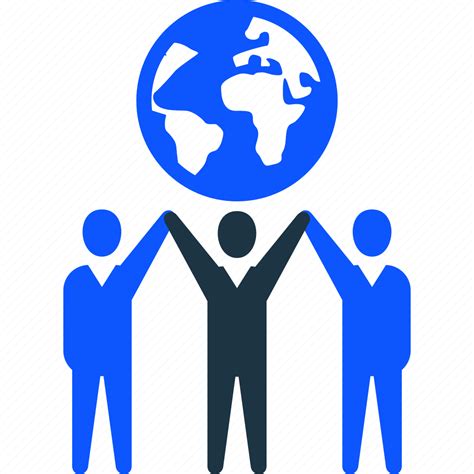 Business Global Man Success Team Teamwork Icon Download On