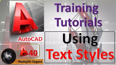 Using Text Styles In Autocad Lesson 40 Youtube