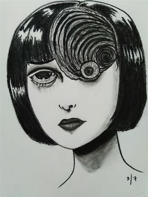 I Just Found Junji Ito And I Really Like His Style I Draw A Fanart