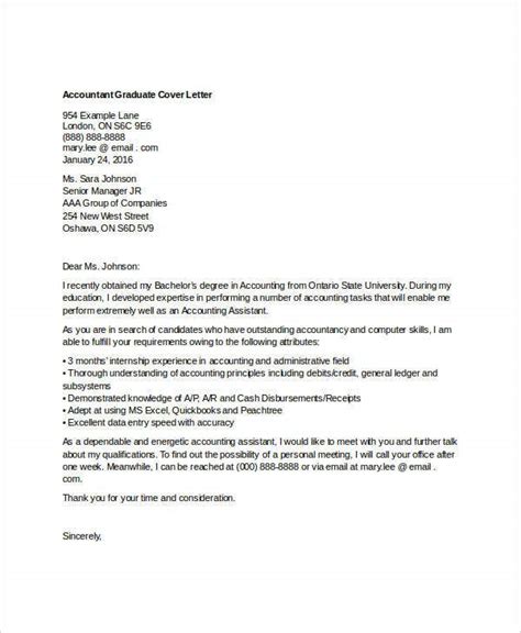 Recent accounting graduate cover letter. Cover Letter Sample For Accounting Graduate - Food Ideas