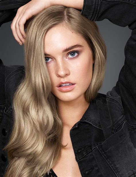 The darker tones help to add color to the face and do not wash it out. Golden Ice Ashy Blonde | Redken