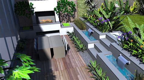Modern Garden Design Ideas Uk 3d Garden Planters With Seats 60