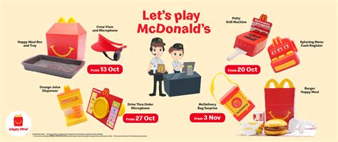 McDonald's Happy Meal October 2022 : Let's Play McDonald's gambar png