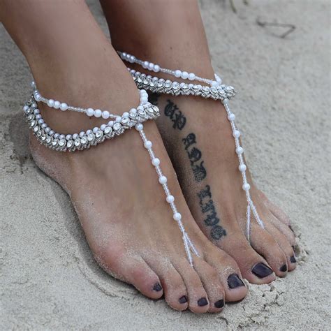 Natural Beauty Barefoot Sandals Forever Soles Bridal Shoes Bare