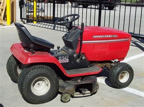 1992 Mtd Ranch King Lawn Tractor 125hp 7 Speed 42 Mower