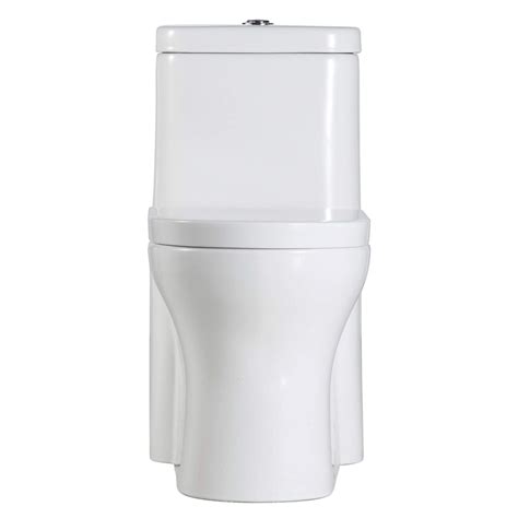 Fine Fixtures Motb10w Sleek One Piece Toilet 10 Rough In The Home Decor