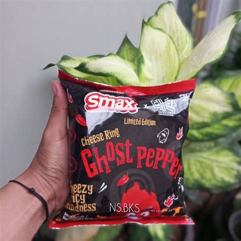 Jual Smax Cheese Ring Ghost Pepper Daebak Limited Edition 40g Shopee