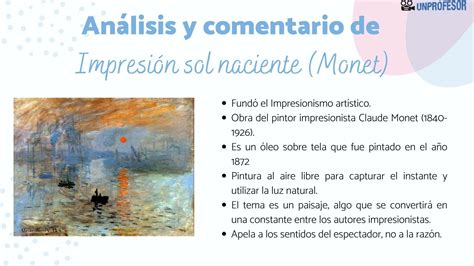 Impresión Sol Naciente De Monet Comentario Y Análisis De La Obra