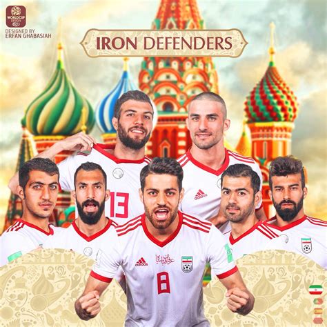 عکس پروفایل ایران در جام جهانی 2018 تصویر زمینه تیم ملی