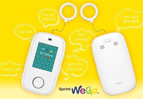 Sprint Announces Wego Phone For Kids Ubergizmo