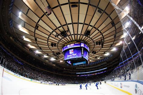 New York Rangers Improving The Madison Square Garden Experience