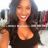 Pictures of Makeup For Dark Skin Tones