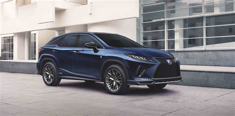 2021 Lexus Rx Gets More Standard Tech And The Black Line Special