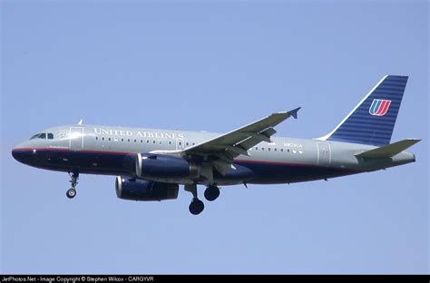 N803ua Airbus A319 131 United Airlines Stephen Wilcox Jetphotos