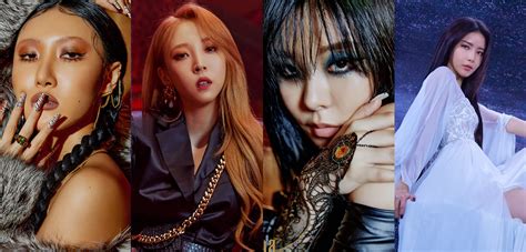 Hwasa (lead vocal, lead rapper). MAMAMOO dévoile de nouvelles photos teasers individuelles ...