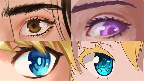 Easy Anime Eyes Colored Ever Since Discovering Anime I Have Been