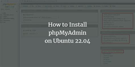 How To Install Phpmyadmin On Ubuntu